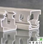 1m PVC wiring duct 40x60 mm white with cover